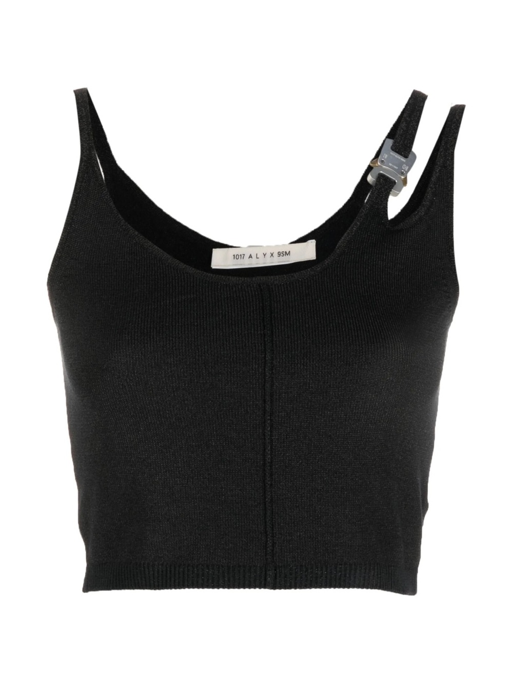 1017 ALYX 9SM Buckle Detailed Cropped Top